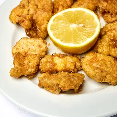 Battered brains (a la romana)